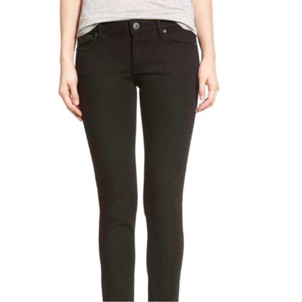 NWOT Women's DL1961 Black Emma Low Rise Skinny Pants Emma Power Size 30